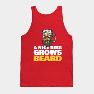 Funny Craft Beer Drunk Uncle Beard Bearded Druncle Tank Top